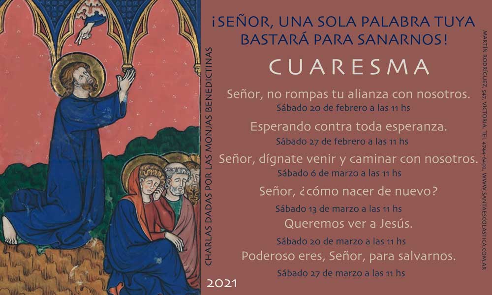 charlas2021-cuaresma Curso de Liturgia en el Monasterio